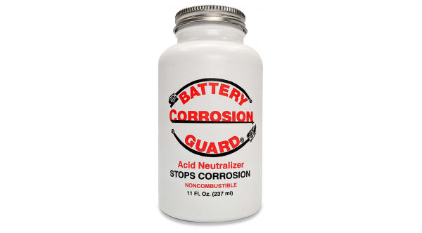 Battery Corrosion Guard® 11oz Bottle with Built-In Applicator Brush • NEW