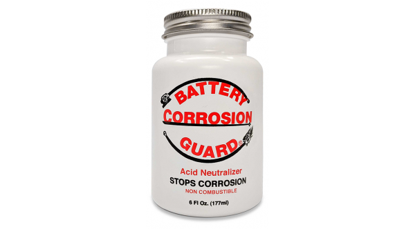 Battery Corrosion Guard® 6oz Bottle with Built-In Applicator Brush • NEW