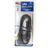 Belkin Modem Cable 10' Pro Series • DB9F-DB25M • NEW Retail Package