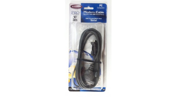 Belkin Modem Cable 10' Pro Series • DB9F-DB25M • NEW Retail Package